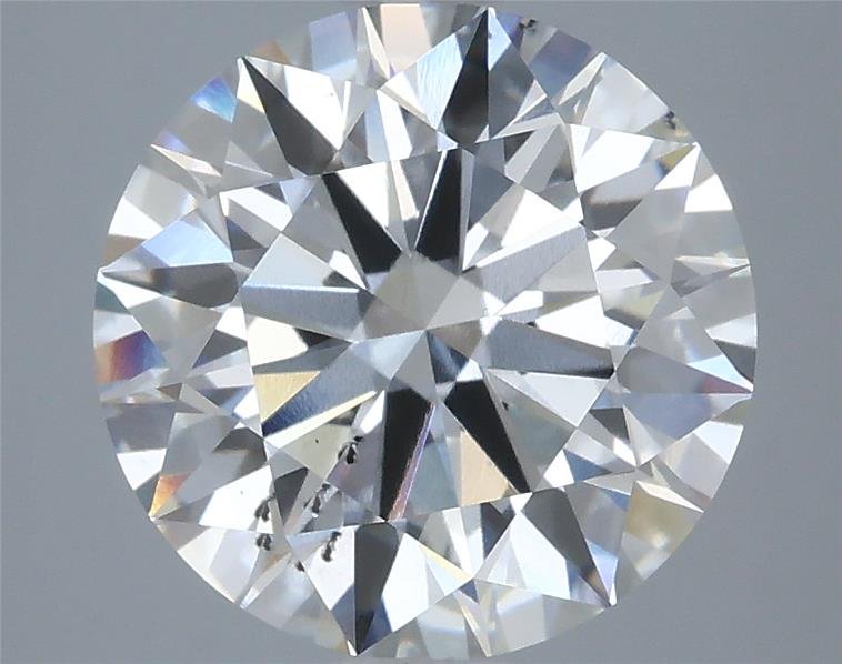 4.56ct F SI1 Rare Carat Ideal Cut Round Lab Grown Diamond