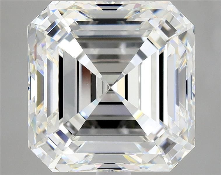 5.06ct G VS1 Rare Carat Ideal Cut Asscher Diamond