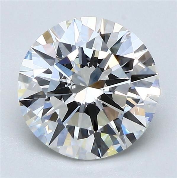 2.04ct I VVS2 Rare Carat Ideal Cut Round Diamond