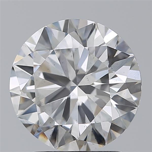 2.01ct F SI1 Excellent Cut Round Lab Grown Diamond