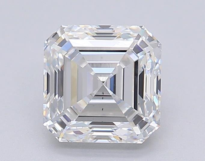 1.05ct D VS2 Rare Carat Ideal Cut Asscher Lab Grown Diamond