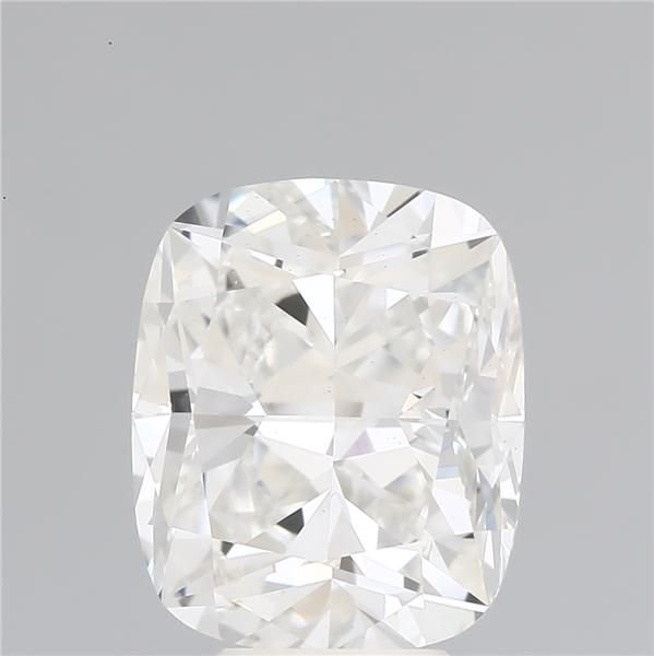 5.53ct G VS2 Rare Carat Ideal Cut Cushion Diamond