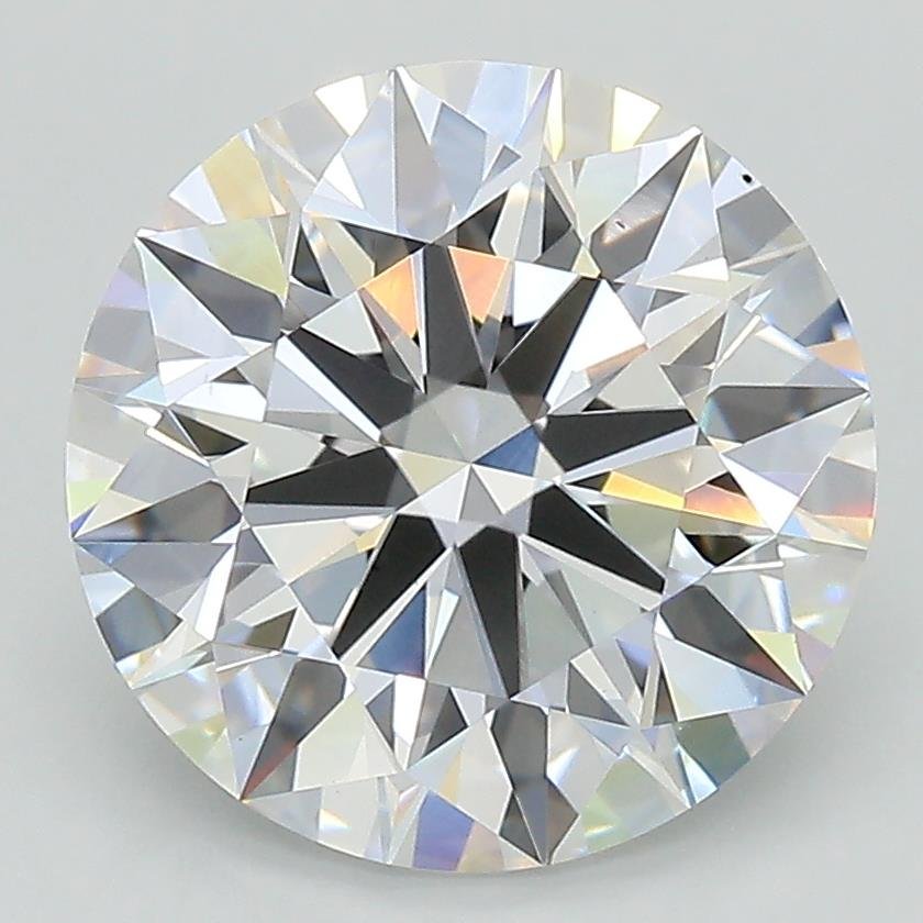 4.15ct F VS1 Rare Carat Ideal Cut Round Lab Grown Diamond