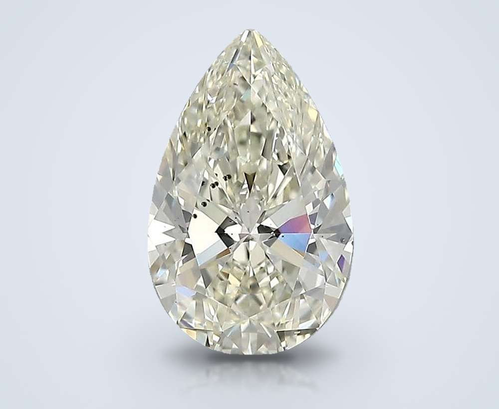 2.03 Carat Pear Natural Diamond