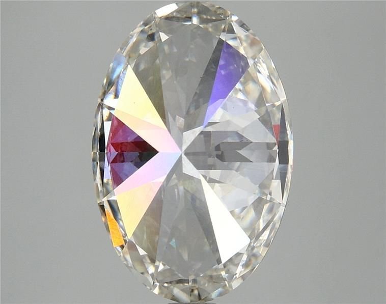 4.14ct I VS2 Rare Carat Ideal Cut Oval Lab Grown Diamond