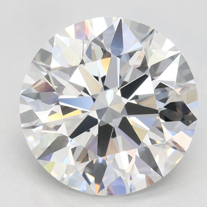 2.43ct E VVS1 Rare Carat Ideal Cut Round Lab Grown Diamond