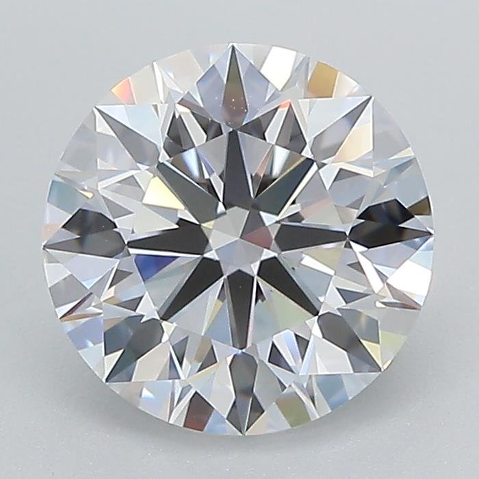 2.05ct D VS2 Rare Carat Ideal Cut Round Lab Grown Diamond