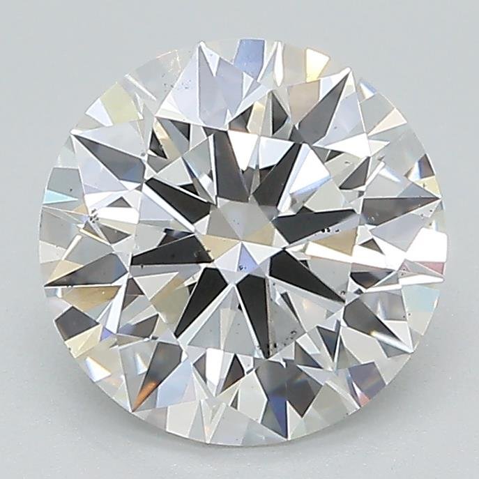 2.09ct E VS2 Rare Carat Ideal Cut Round Lab Grown Diamond