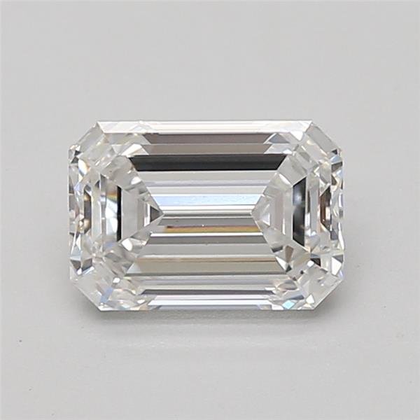 1.60ct E VS1 Rare Carat Ideal Cut Emerald Lab Grown Diamond