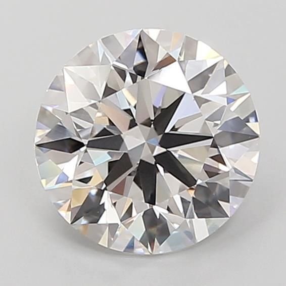 2.71ct D VS1 Rare Carat Ideal Cut Round Lab Grown Diamond