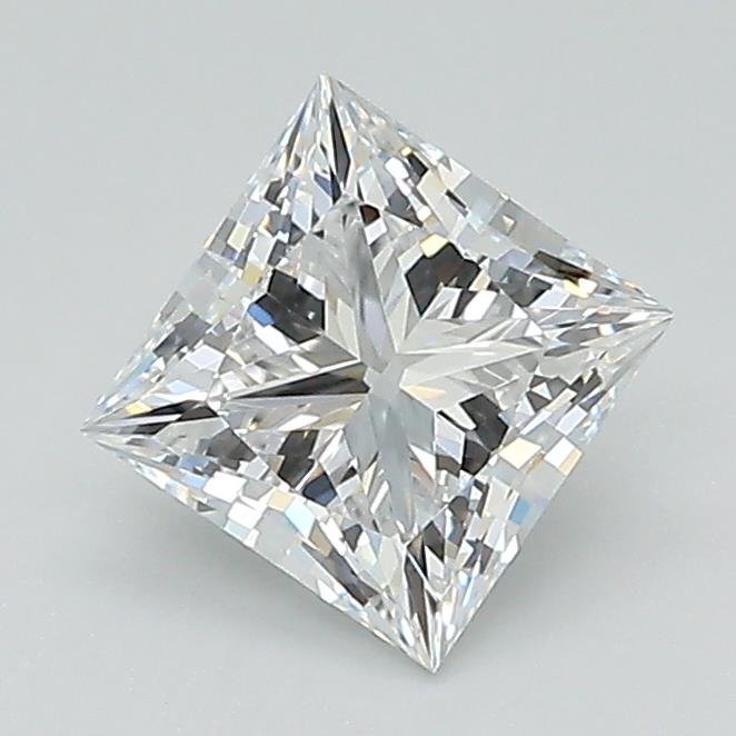 1.05ct E VS1 Rare Carat Ideal Cut Princess Lab Grown Diamond