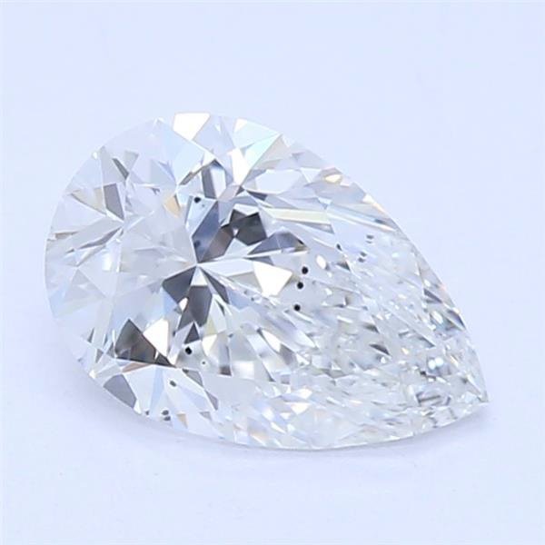 0.53ct E SI1 Very Good Cut Pear Lab Grown Diamond