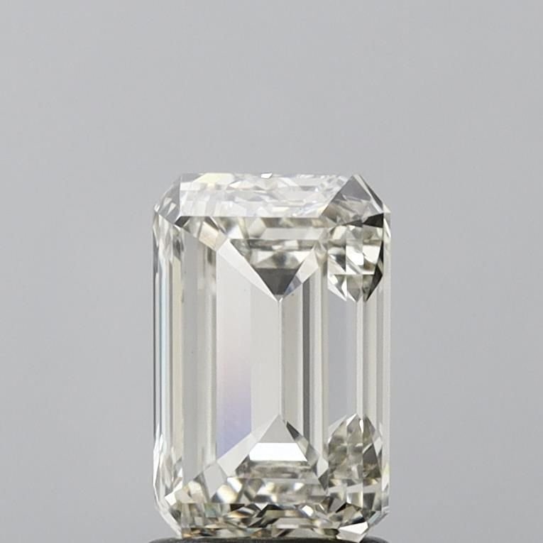 2.03ct J VS1 Rare Carat Ideal Cut Emerald Lab Grown Diamond