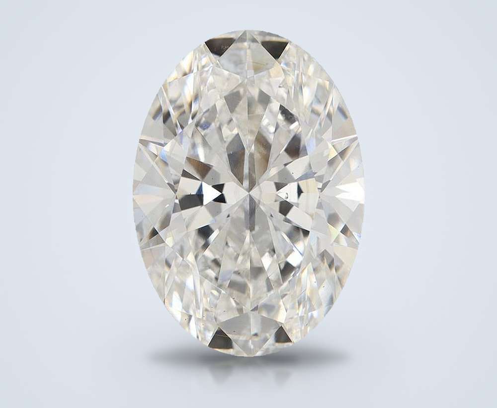 10.50 Carat Oval Lab Diamond