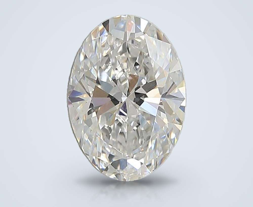 2.06 Carat Oval Lab Diamond