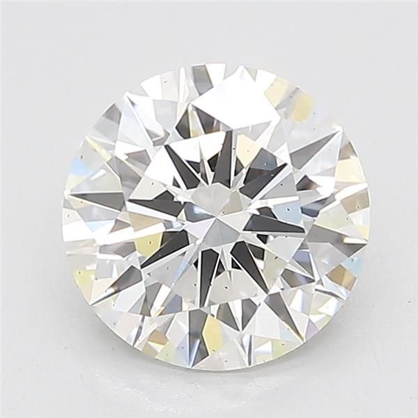 2.08ct E VS2 Rare Carat Ideal Cut Round Lab Grown Diamond