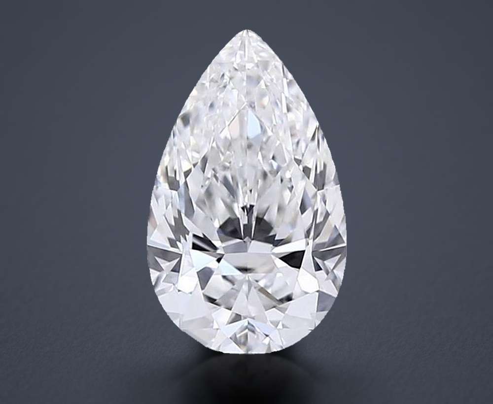 1.43 Carat Pear Natural Diamond