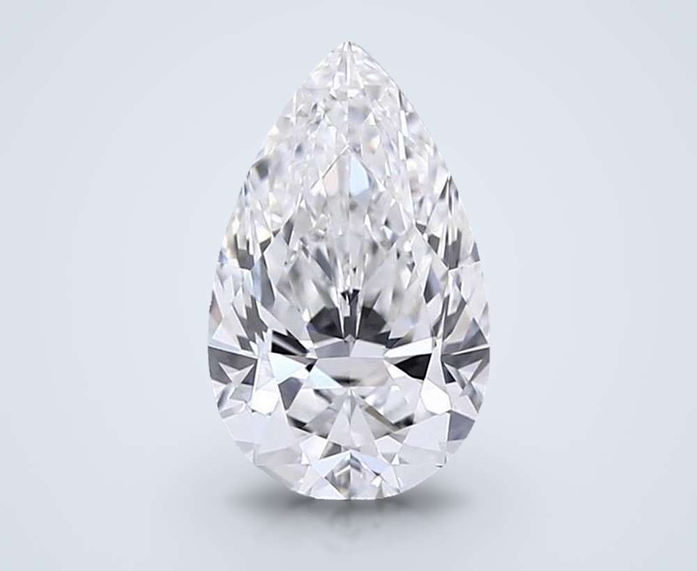 1.43 Carat Pear Natural Diamond