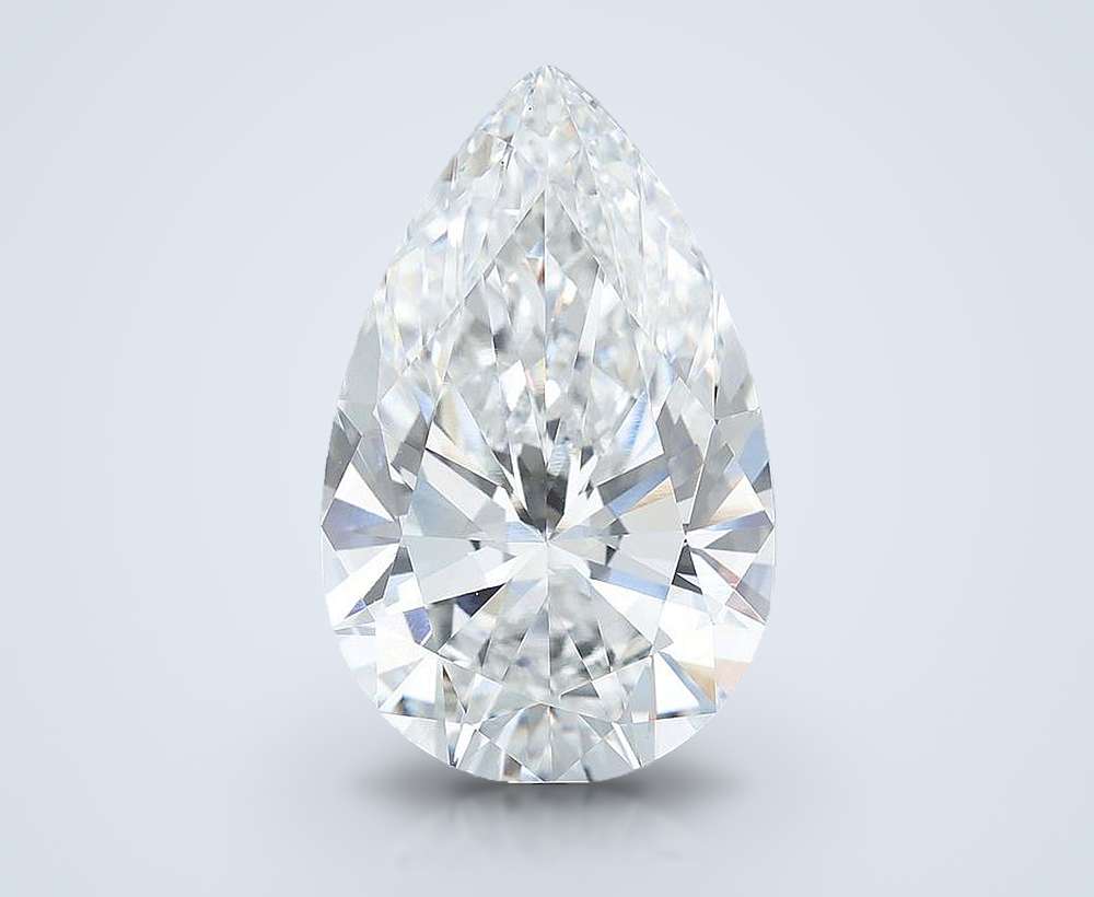 9.52 Carat Pear Lab Diamond