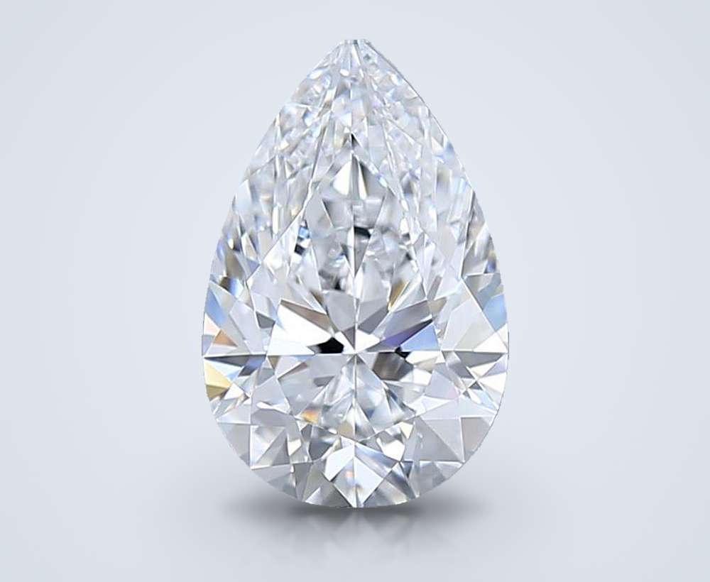 1.95 Carat Pear Lab Diamond