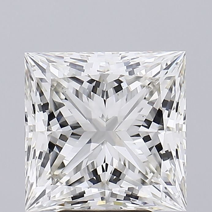 5.58ct I VS1 Rare Carat Ideal Cut Princess Lab Grown Diamond