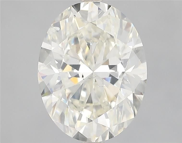 3.03ct K SI2 Very Good Cut Oval Diamond
