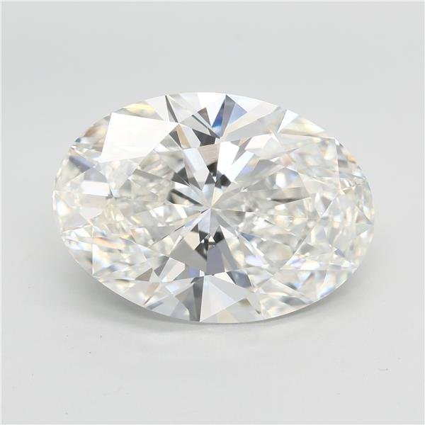 7.53ct F VVS2 Excellent Cut Oval Lab Grown Diamond