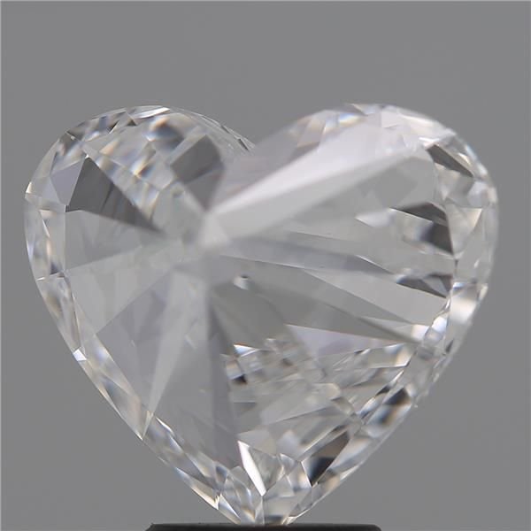 5.16ct D VVS2 Rare Carat Ideal Cut Heart Diamond