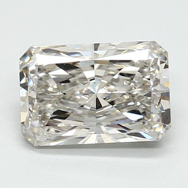 1.51ct H SI1 Rare Carat Ideal Cut Radiant Lab Grown Diamond