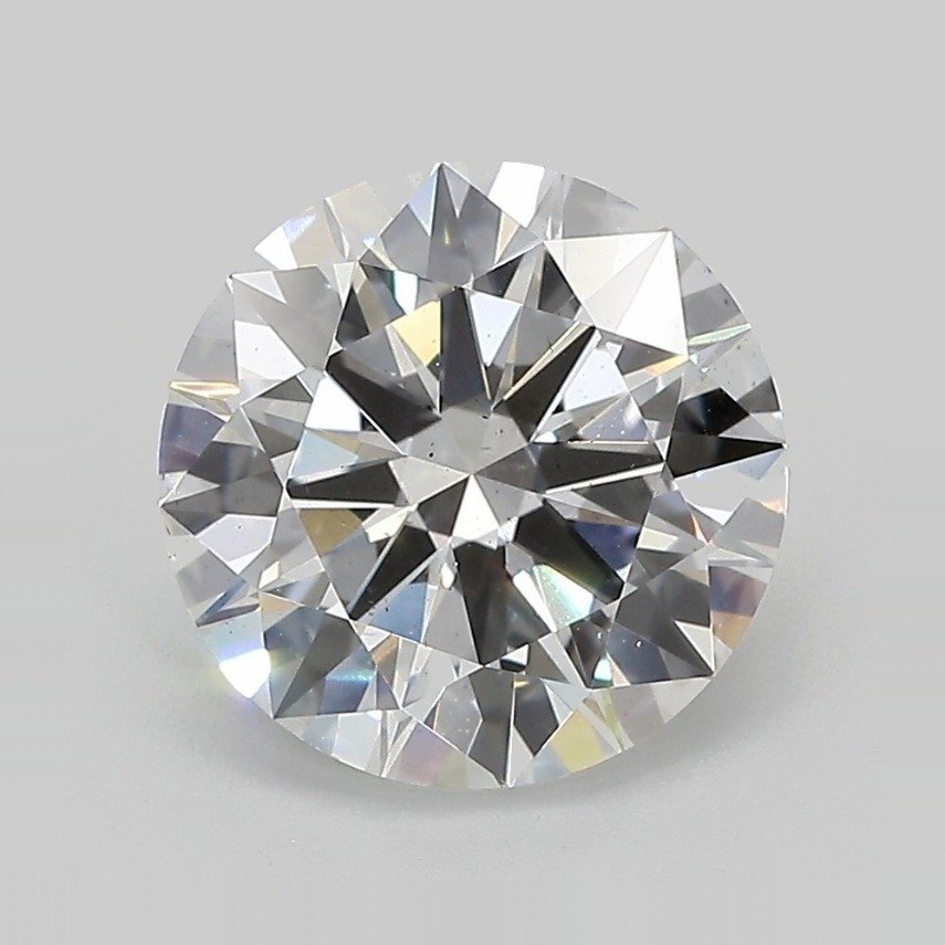 3.01ct E SI1 Excellent Cut Round Lab Grown Diamond