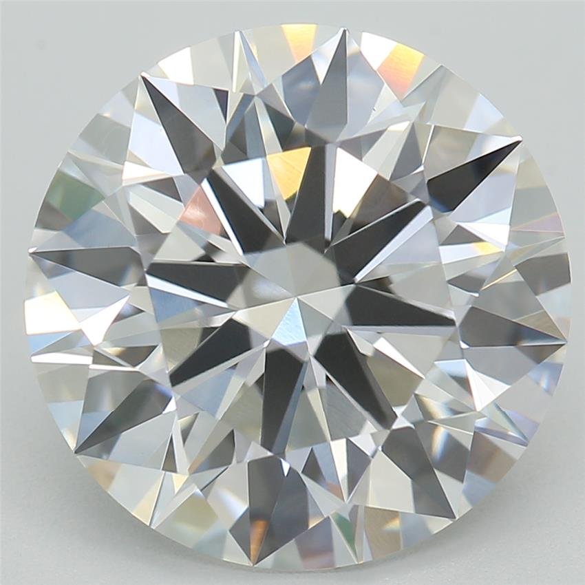 4.24ct E VS1 Rare Carat Ideal Cut Round Lab Grown Diamond