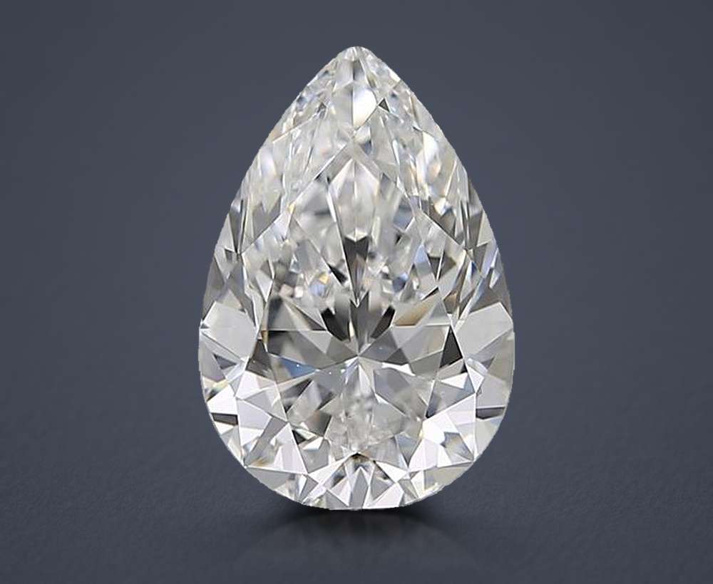 5.05 Carat Pear Natural Diamond