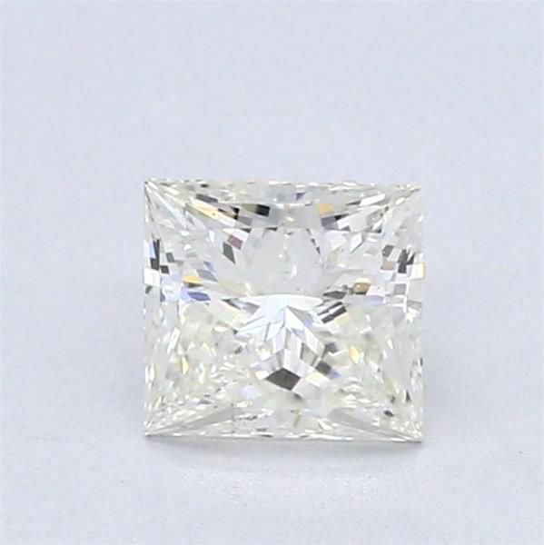 0.71ct K SI2 Rare Carat Ideal Cut Princess Diamond