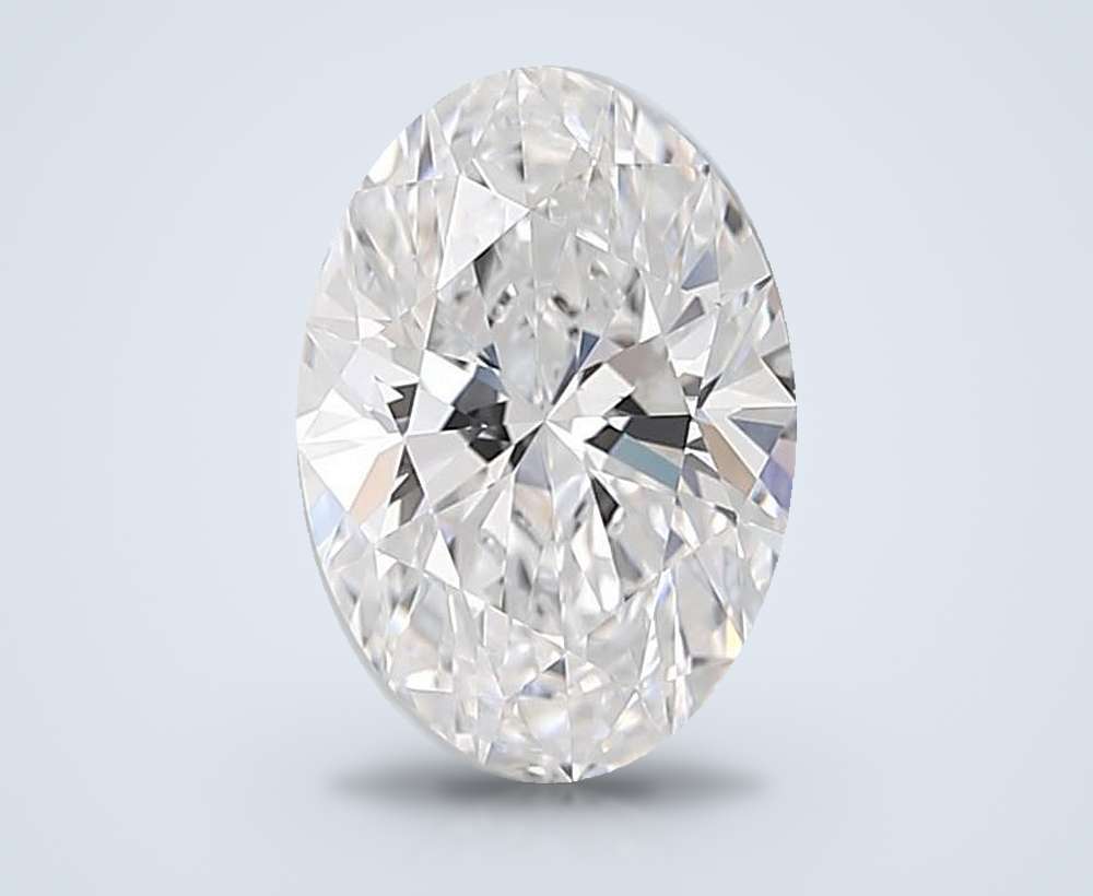3.40 Carat Oval Lab Diamond