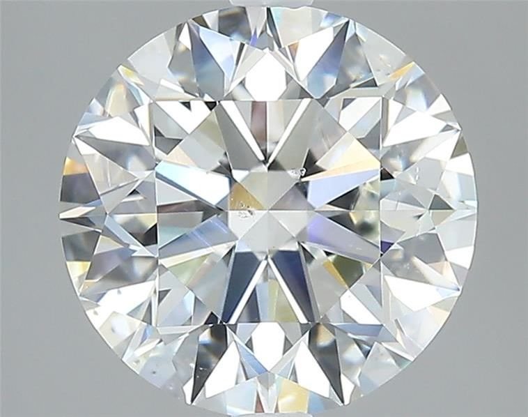 3.24ct I SI1 Excellent Cut Round Diamond