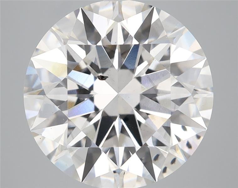 4.80ct E SI1 Excellent Cut Round Lab Grown Diamond