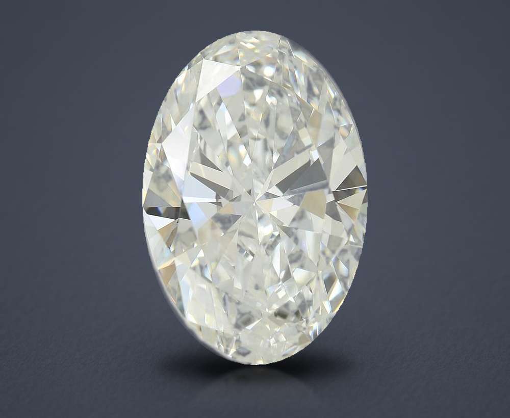 10.79 Carat Oval Lab Diamond