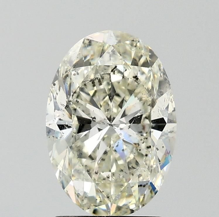 2.20ct I SI2 Rare Carat Ideal Cut Oval Diamond