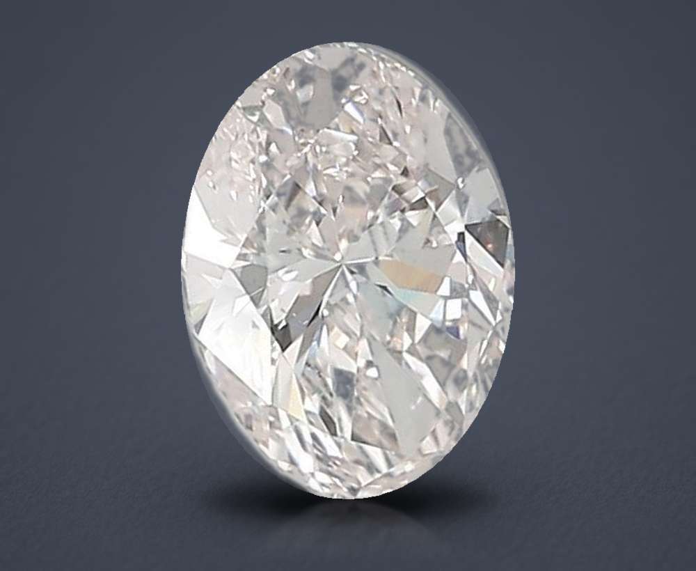 1.24 Carat Oval Lab Diamond