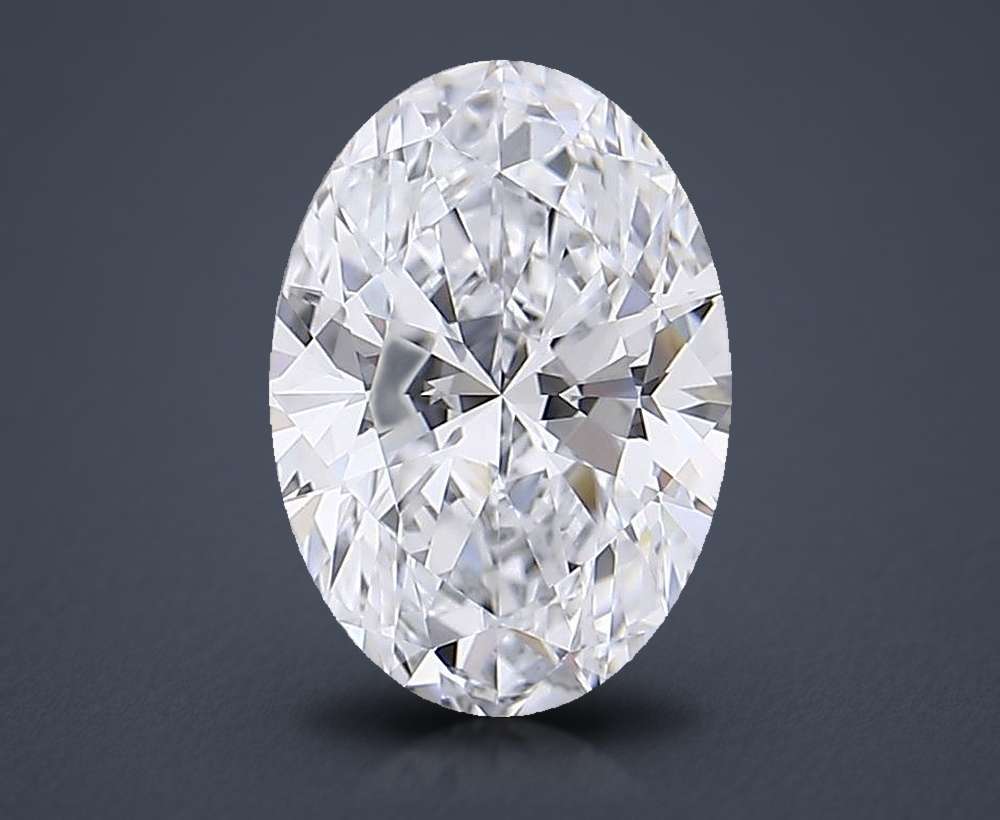 2.06 Carat Oval Lab Diamond