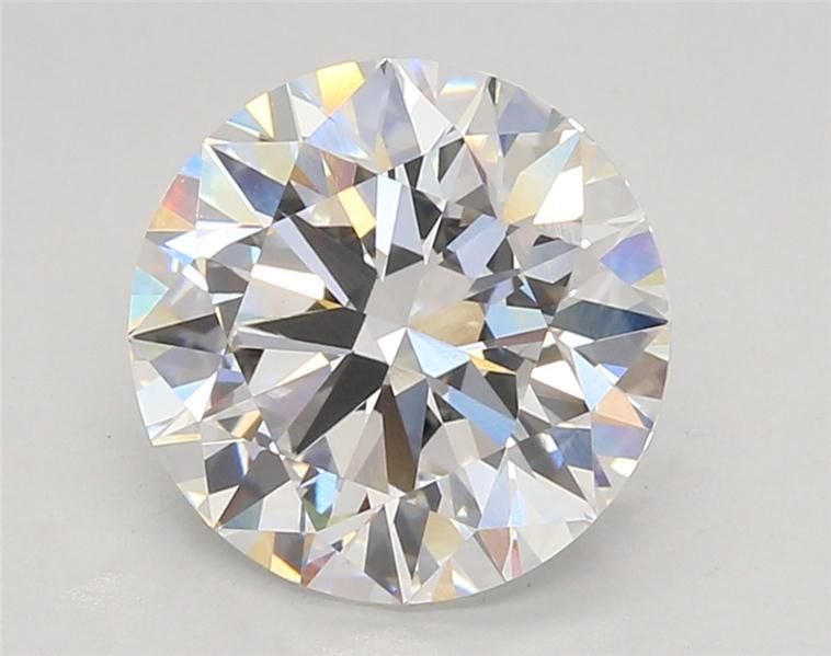 3.56ct D VVS2 Rare Carat Ideal Cut Round Lab Grown Diamond