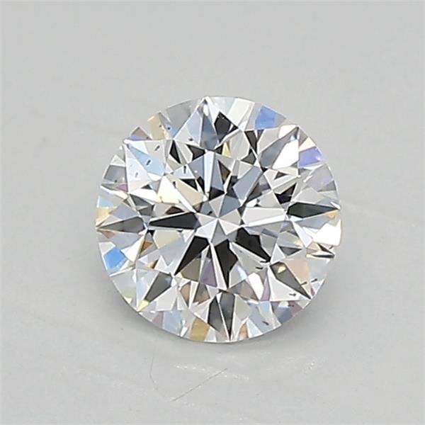 0.58ct D SI1 Rare Carat Ideal Cut Round Lab Grown Diamond