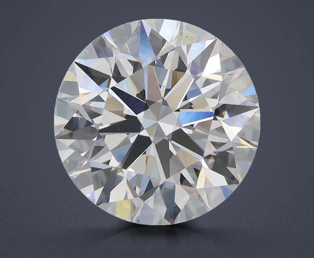 4.03 Carat Round Lab Diamond