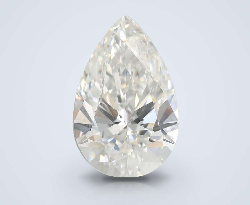 5.07 Carat Pear Lab Diamond