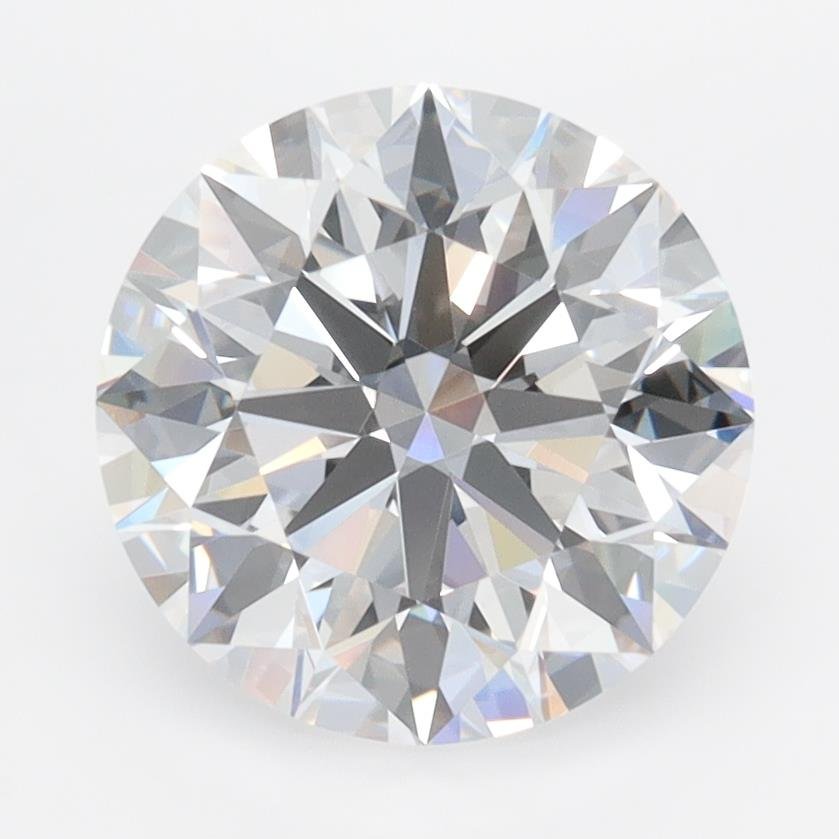 2.87ct D VVS1 Rare Carat Ideal Cut Round Lab Grown Diamond