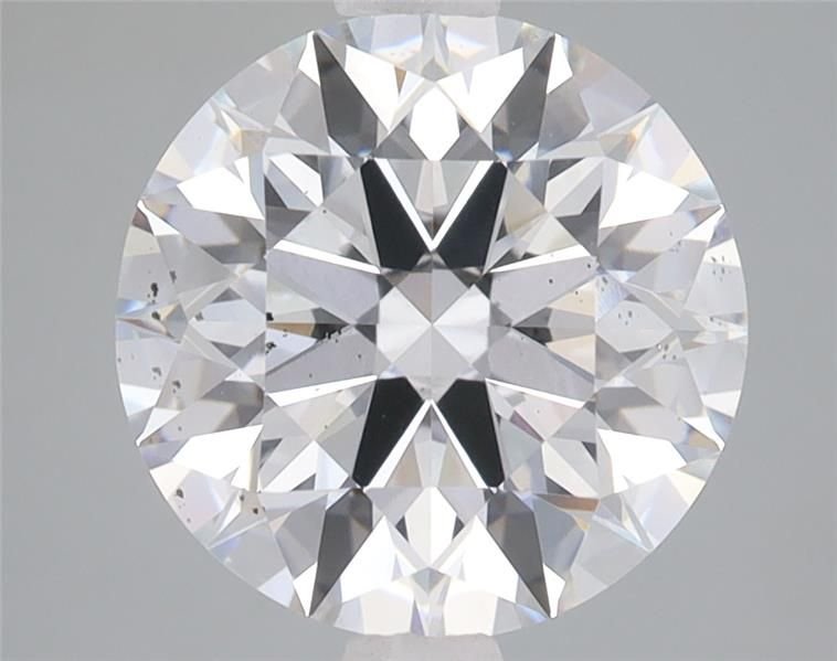 3.04ct E SI1 Rare Carat Ideal Cut Round Lab Grown Diamond