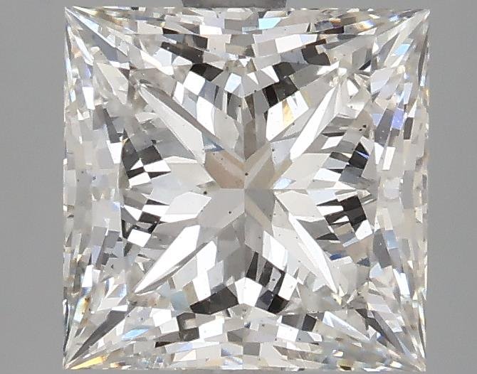 2.58ct H VS2 Rare Carat Ideal Cut Princess Lab Grown Diamond