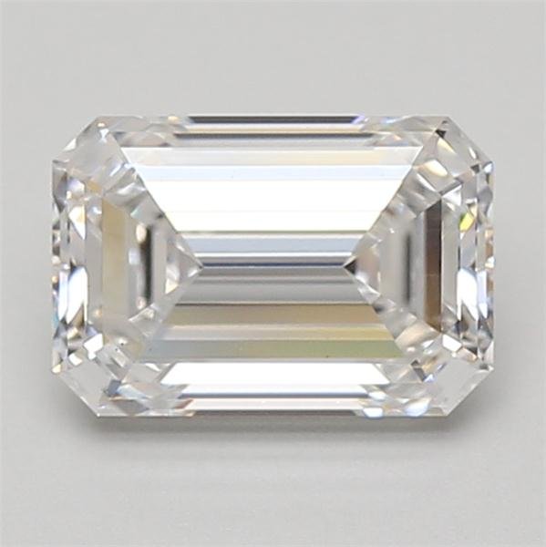2.08ct D VS1 Rare Carat Ideal Cut Emerald Lab Grown Diamond