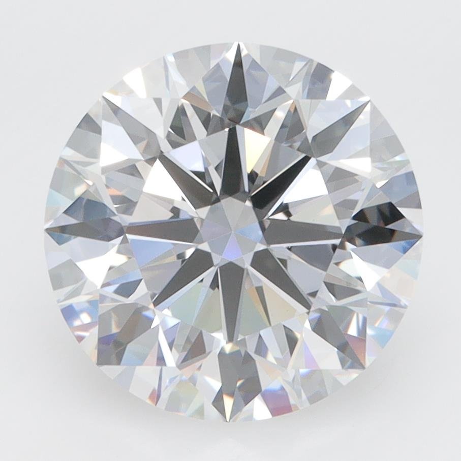 4.03ct D VVS2 Rare Carat Ideal Cut Round Lab Grown Diamond