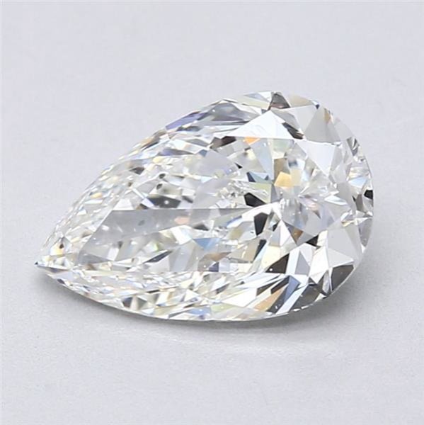 2.01ct H SI2 Rare Carat Ideal Cut Pear Diamond